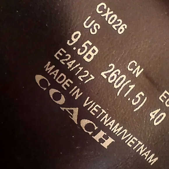 COACH Leighton Shearling Bootie • Black Patent Leather • Size 9.5 B - Picture 14 of 14